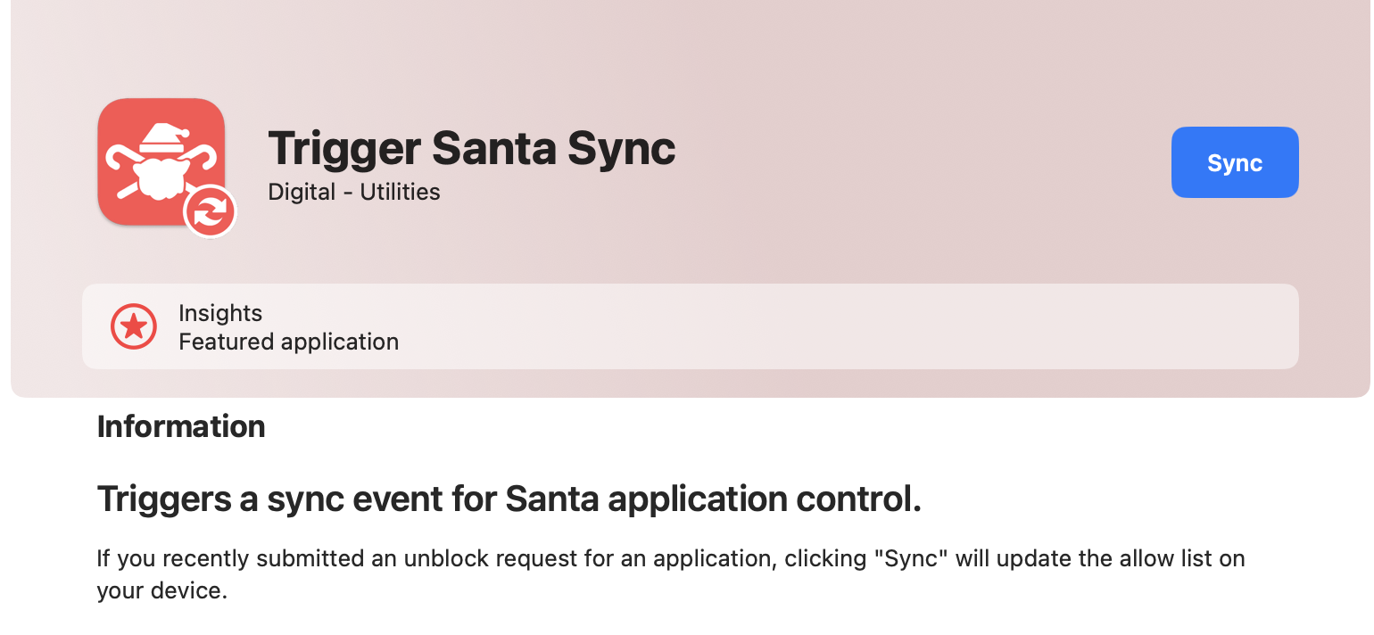 Santa Sync